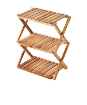 CSクラシックス 木製3段MOVEラック＜460＞