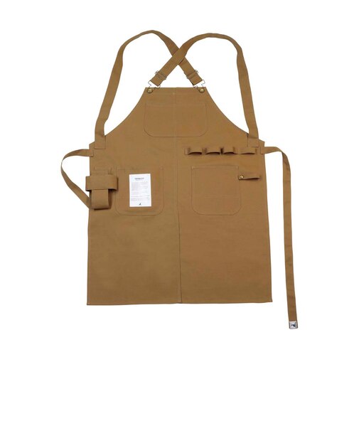 FIRE PROOF ワークエプロン(ブラウンダック)