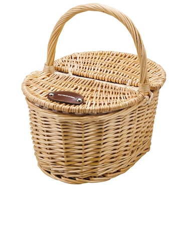 ピクニックバスケット蓋付(オーバル)Small