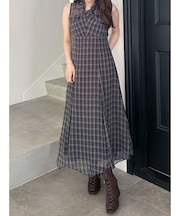 ツイストネックワンピース