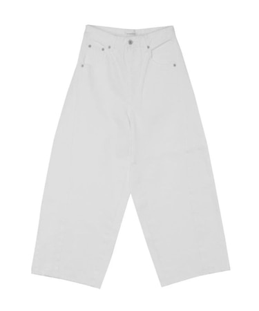 【OUNNOUN】バレルレッグデニム