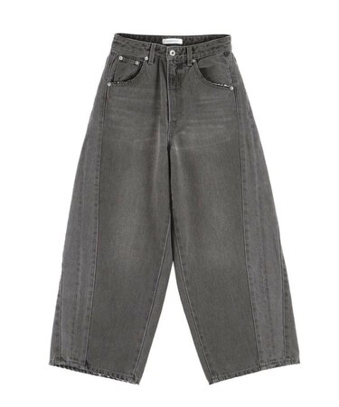 【OUNNOUN】バレルレッグデニム