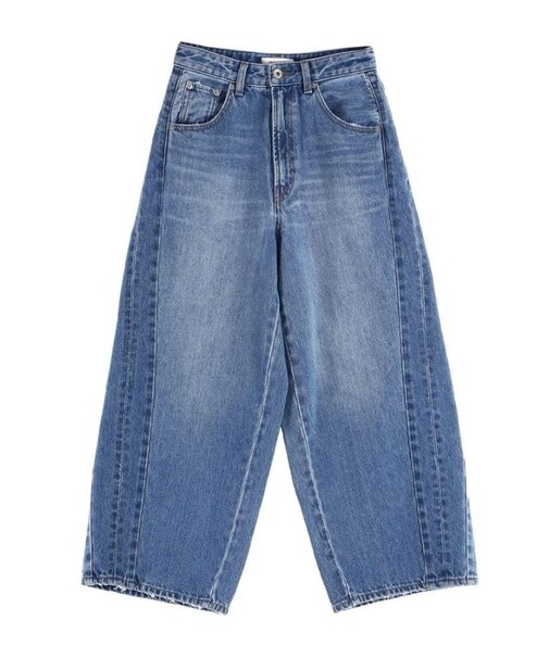 【OUNNOUN】バレルレッグデニム