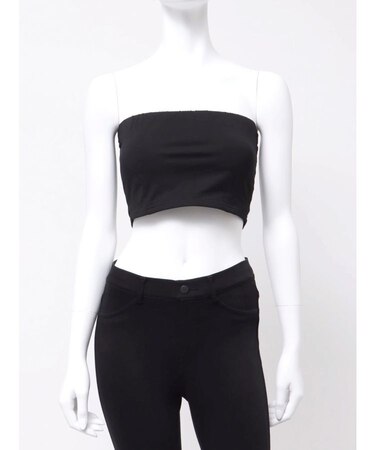 カップ付きチューブトップ