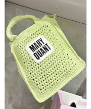 【MARY QUANTコラボ】クロシェ風ロゴバッグ