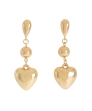 ハートモチーフピアス