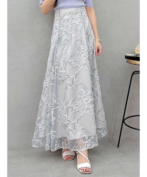 エンブロイダリースカート