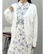 BASICカラーカーディガン