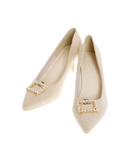 2WAYビジュー付パンプス