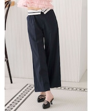 折返しベルトパンツ