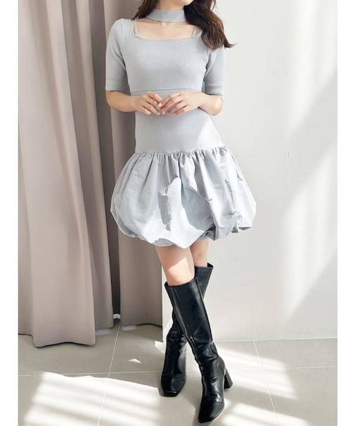 バルーンドッキングミニニットワンピース