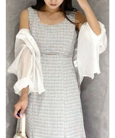 バックタックスタンドカラーシャツ