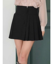 プリーツミニスカパン