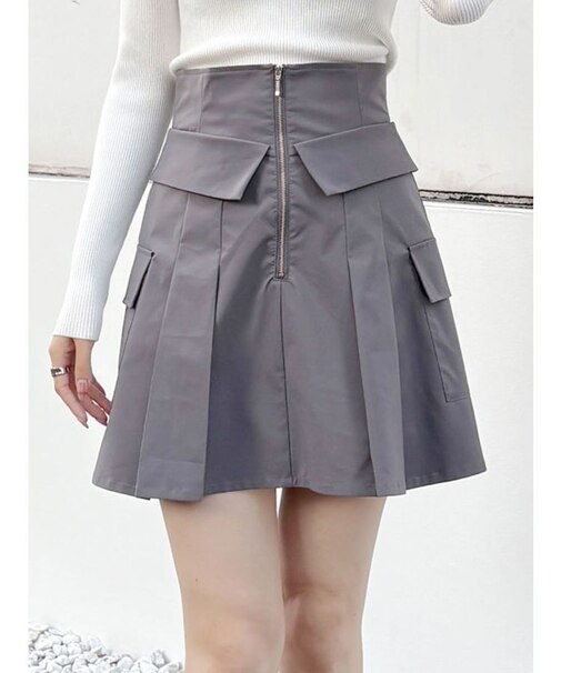 タフタコルセットミニスカパン