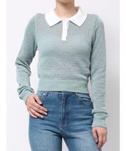 クリアボタンポロニット