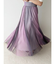 グラデーションチュールボリュームスカート