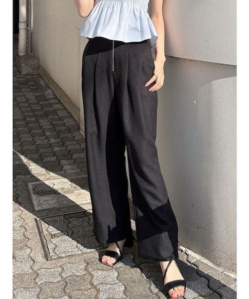【新品未使用タグ付き】MERCURYDUO ハイウエストコルセットパンツ MERCURYDUO パンツ ハイウエストコルセットパンツ レディース