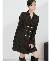 【WEB限定カラーあり】2WAYフィット&フレアジャケットワンピース