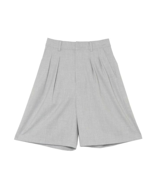【OUNNOUN】タックショートパンツ