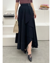 ランダムフレアアシメスカート