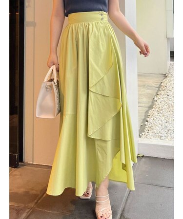 ランダムフレアアシメスカート