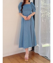 デニムマーメイドマルチWAYワンピース