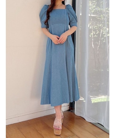 デニムマーメイドマルチWAYワンピース