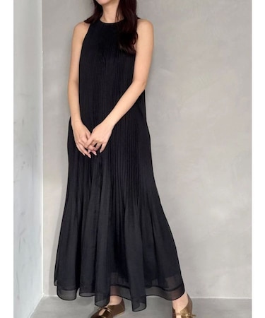 【OUNNOUN】プリーツアメスリテントワンピース
