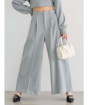 【WEB限定】裏毛センターシームパンツ