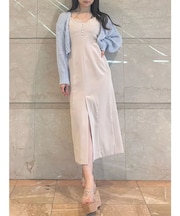 Iラインキャミワンピース