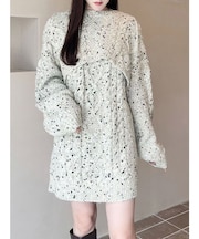 【OUNNOUN】3WAYケーブルチュニック