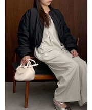 【OUNNOUN】チュールレイヤードMA-1