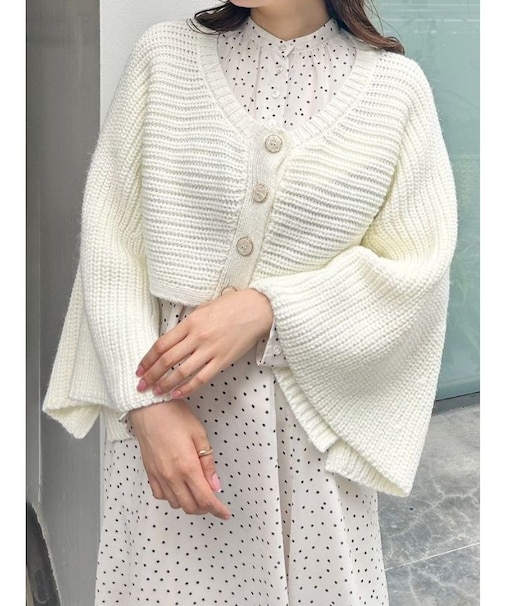 2WAYニットベストカーデ