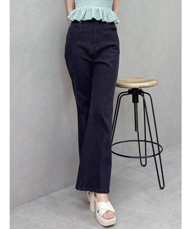 ブーツカットデニムパンツ