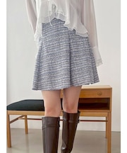 カットツィードミニスカパン