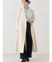 【WEB限定カラーあり】フィットアンドフレアコート