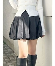 バルーンミニコルセットスカート