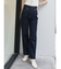 ハイウエストストレートストレッチデニム