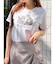 CATプリントリボンTシャツ