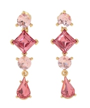 カラービジューイヤリング