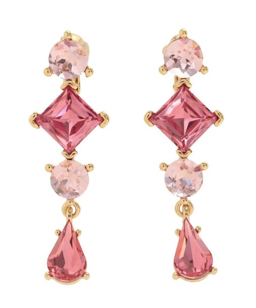 カラービジューイヤリング