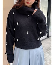 ドロップパールニット