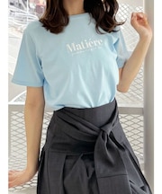 刺繍ロゴTシャツ