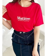 刺繍ロゴTシャツ