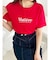 刺繍ロゴTシャツ