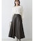 ハンカチヘムフレアスカート