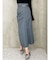 ハイウエストアシメタックタイトスカート