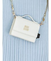 【MARY QUANT】デイジーチャーム付きミニウォレット