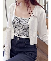 ジャカードキャミセットアンサンブル