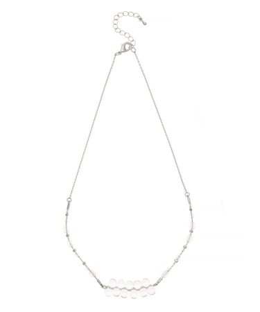 ドロップビジューネックレス